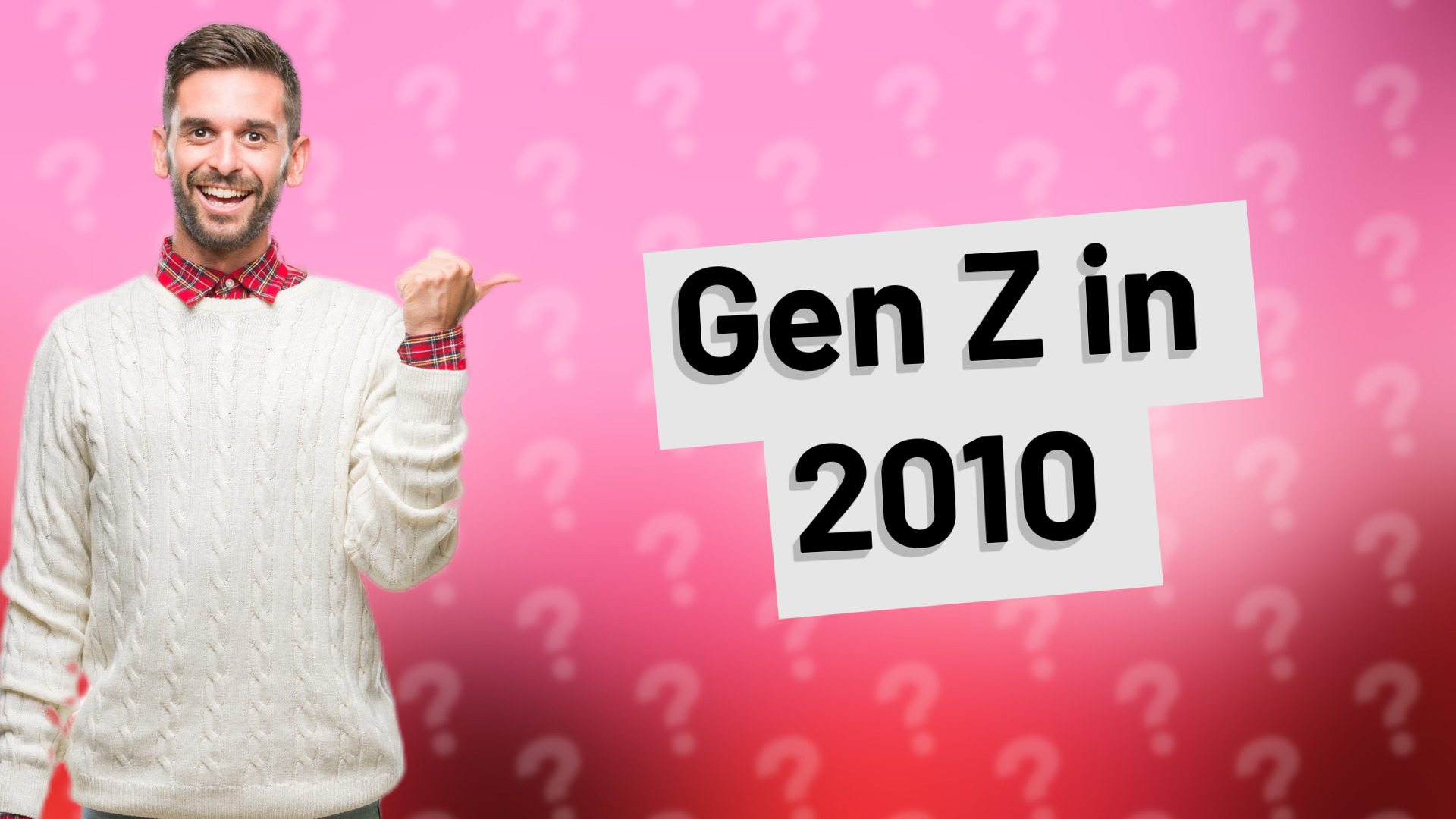 Gen Z in 2010