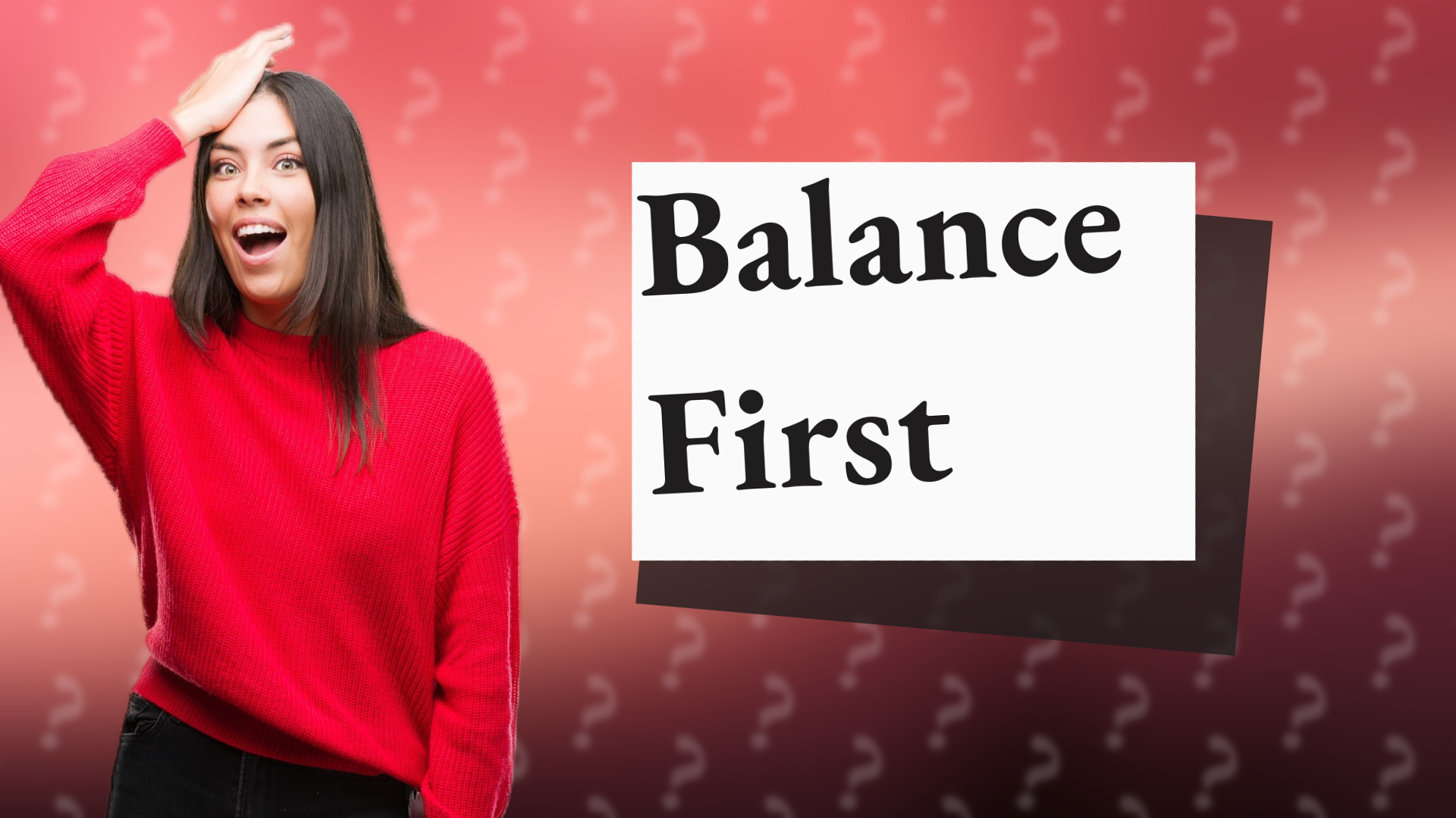Balance First