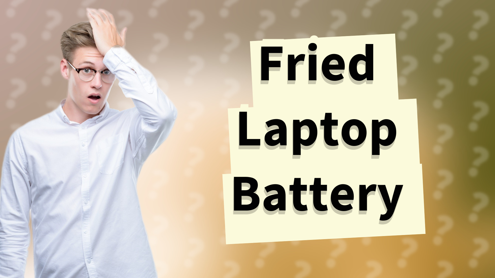 Fried Laptop Battery
