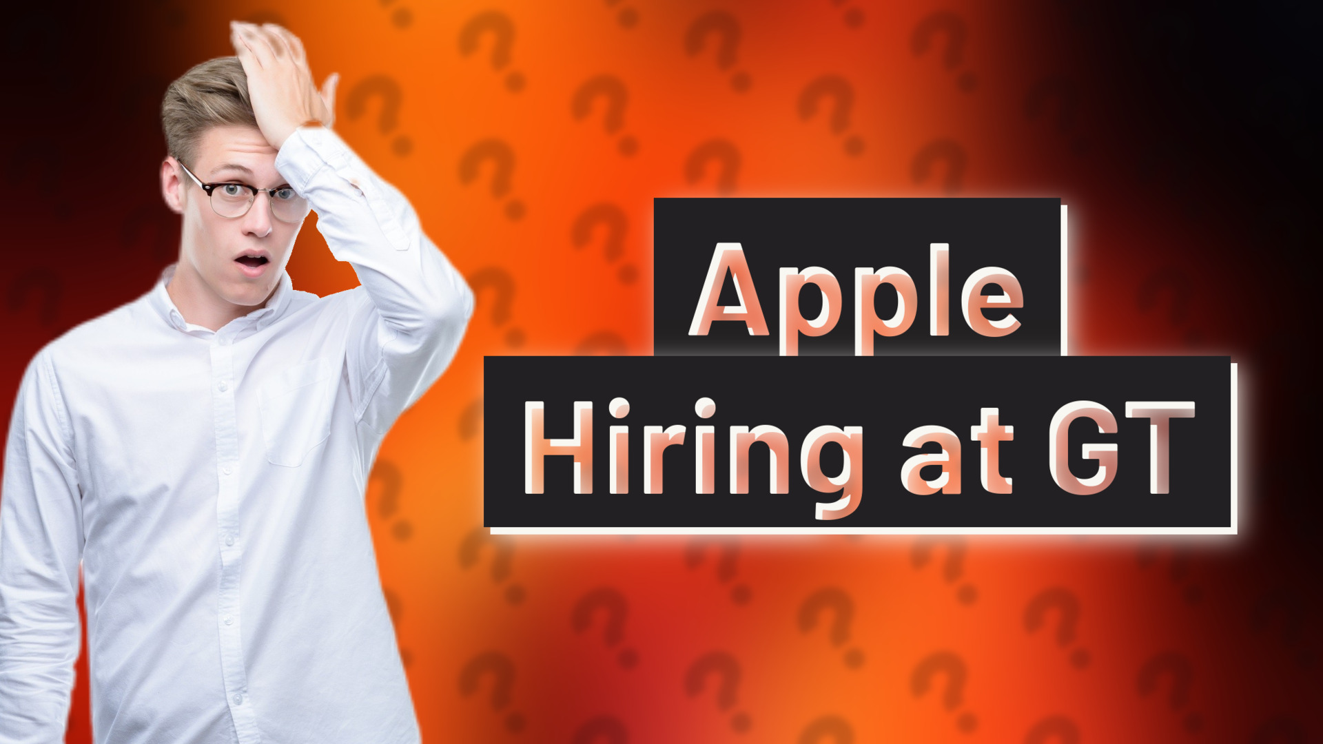 Apple Hiring at GT