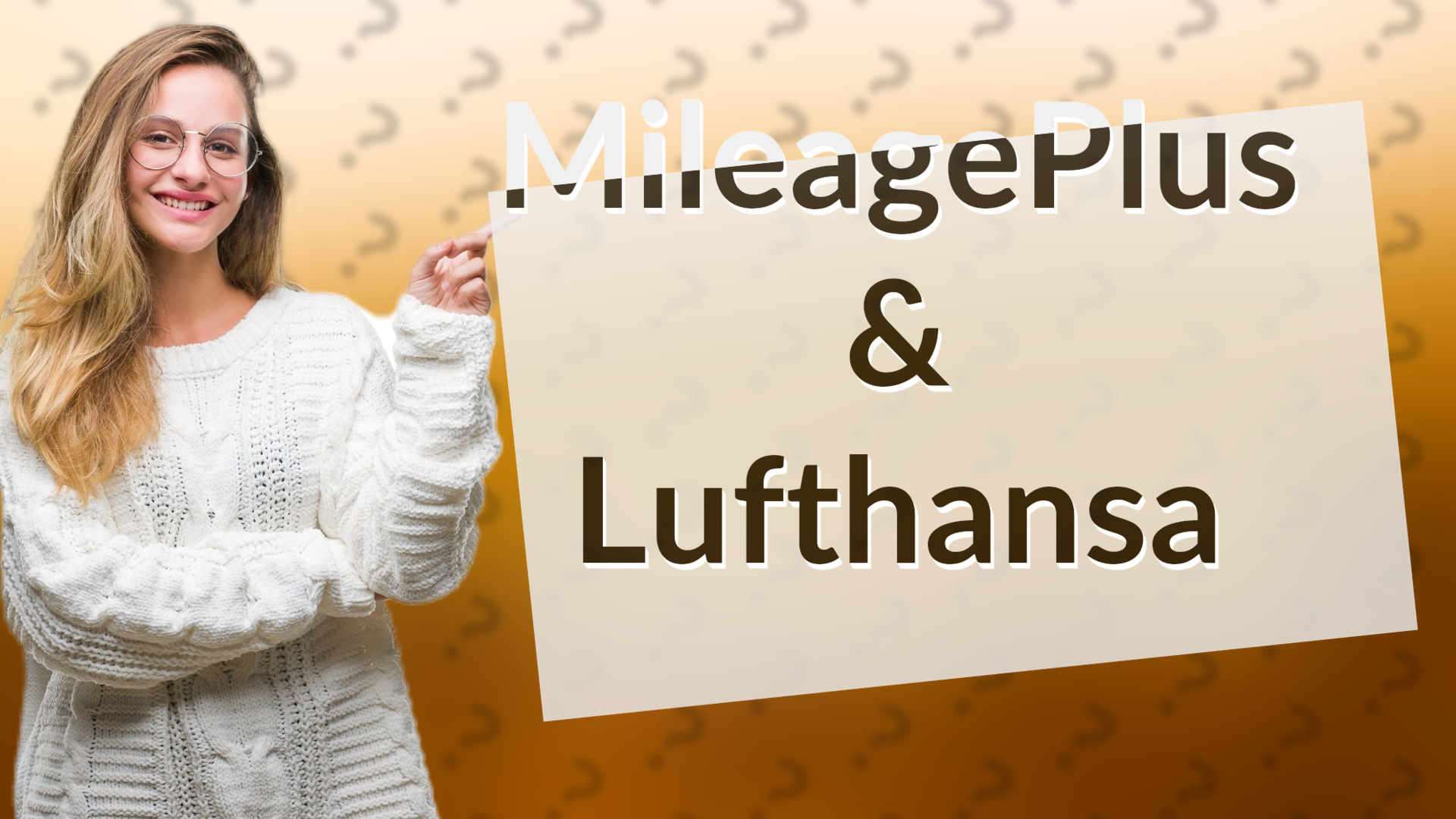 MileagePlus & Lufthansa