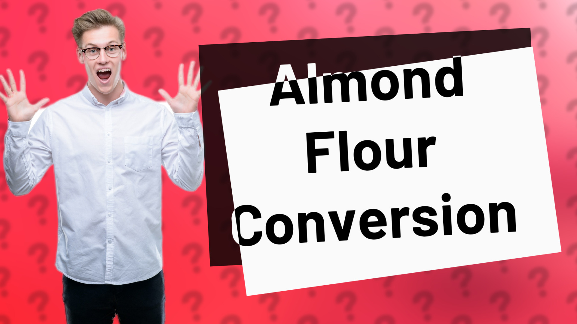 Almond Flour Conversion