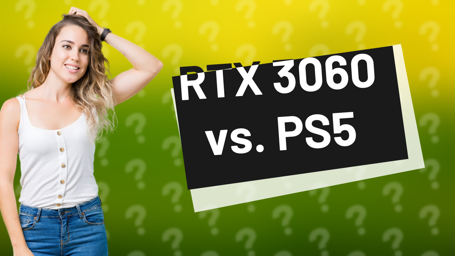 RTX 3060 vs. PS5