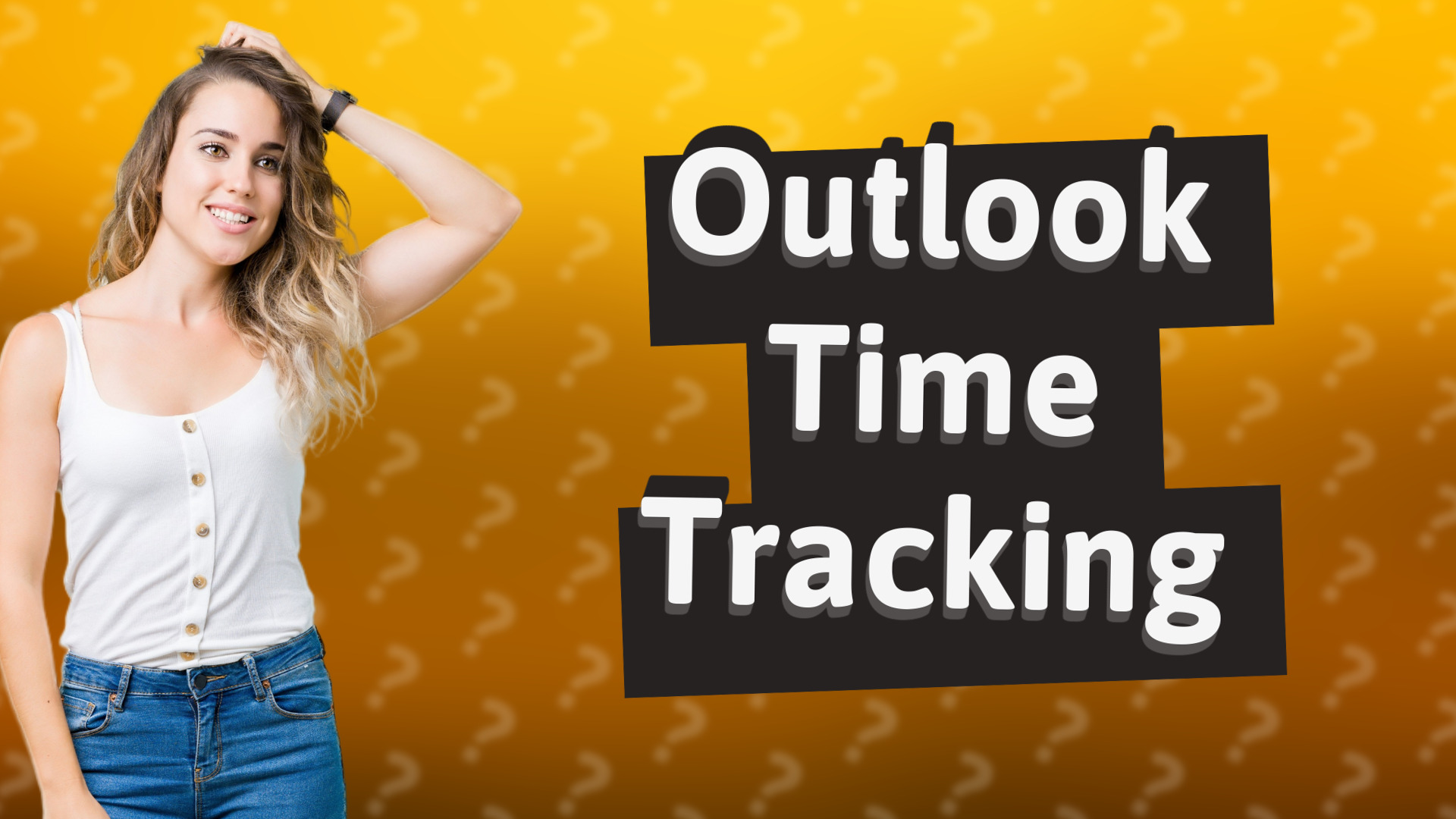 Outlook Time Tracking