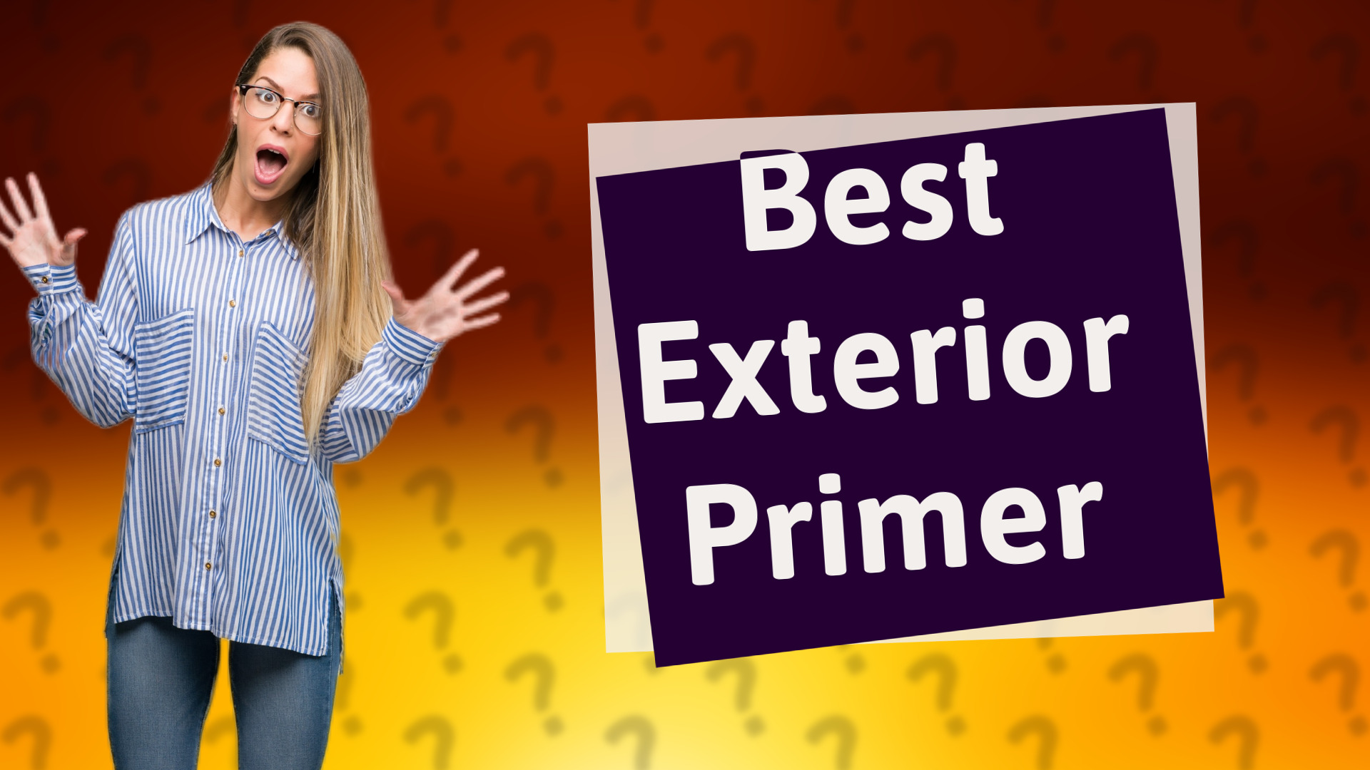 Best Exterior Primer