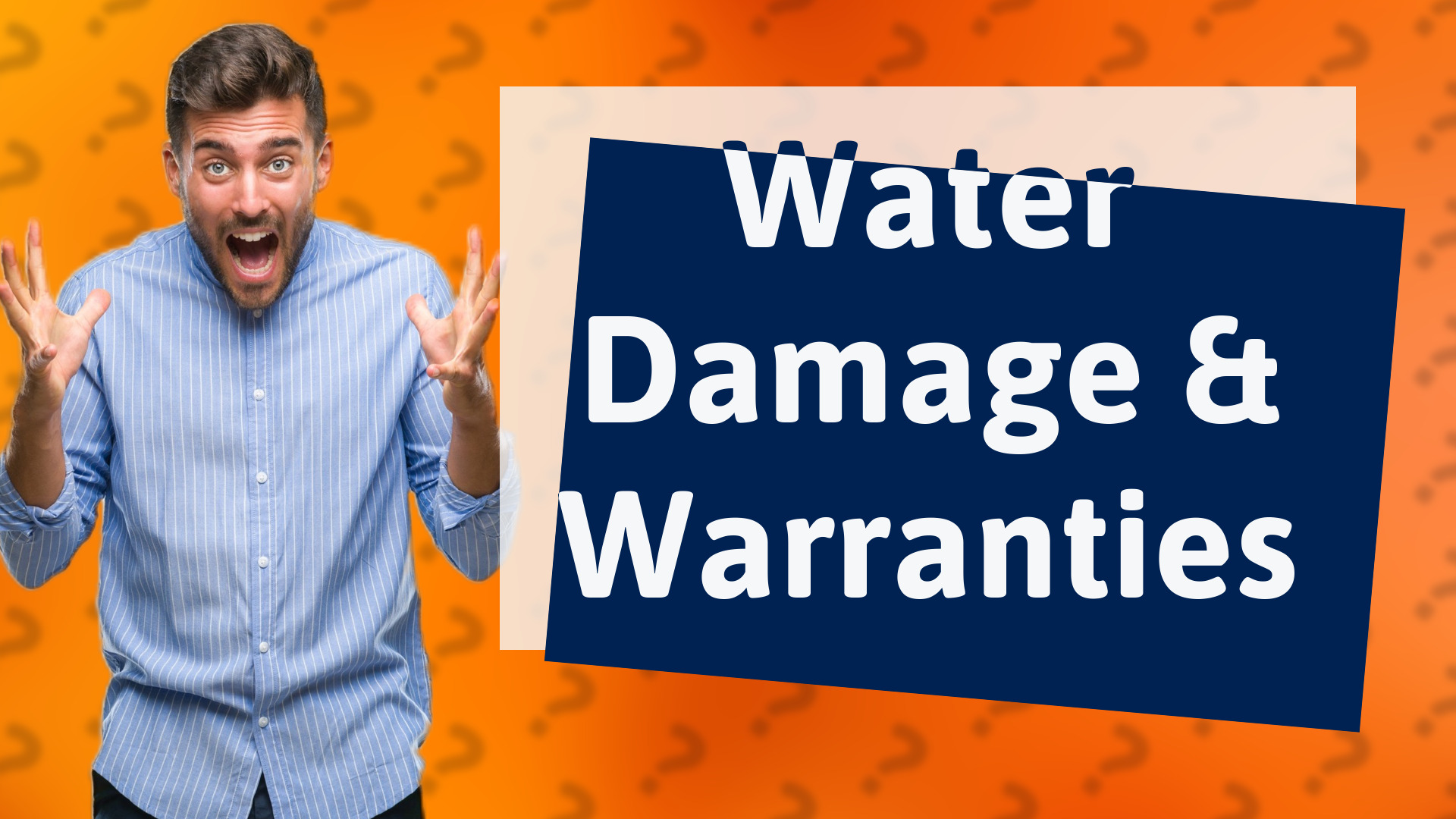 Water Damage & Warranties