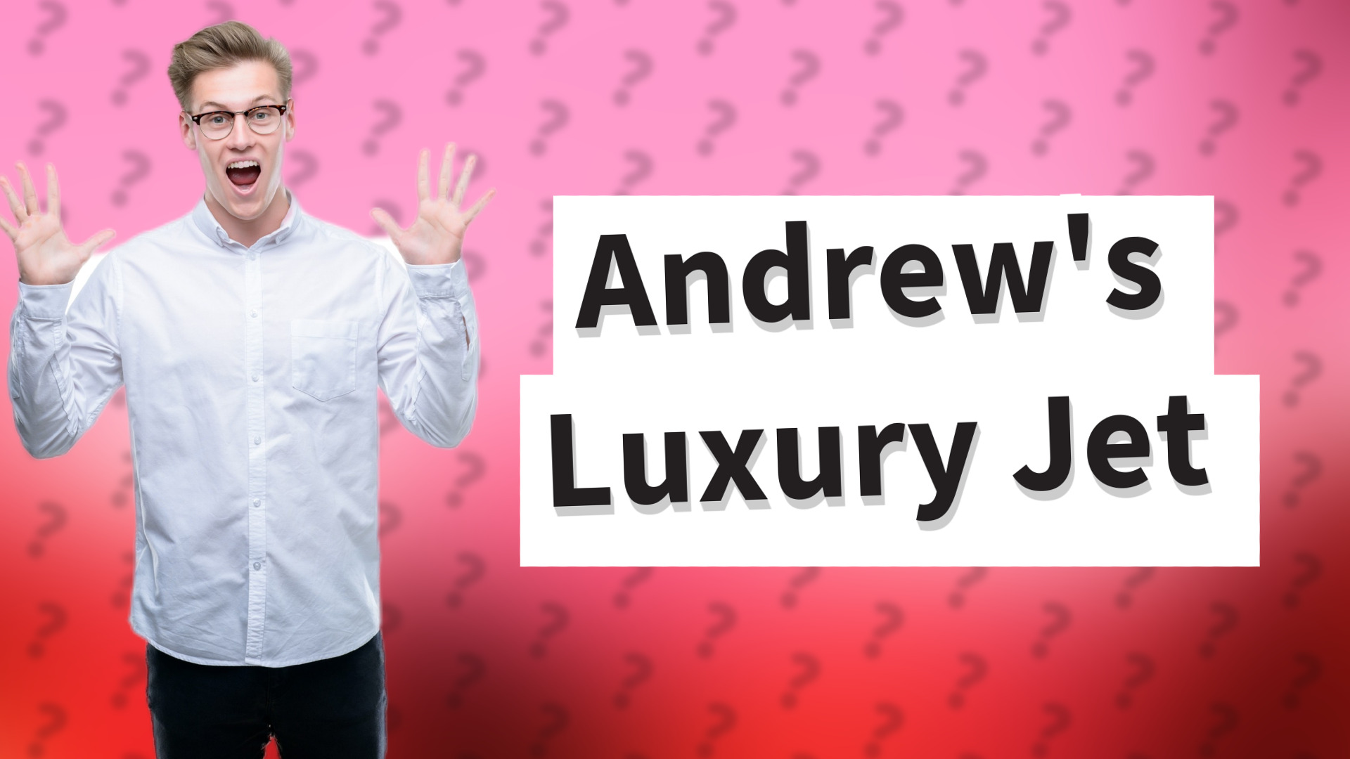 Andrew's Luxury Jet