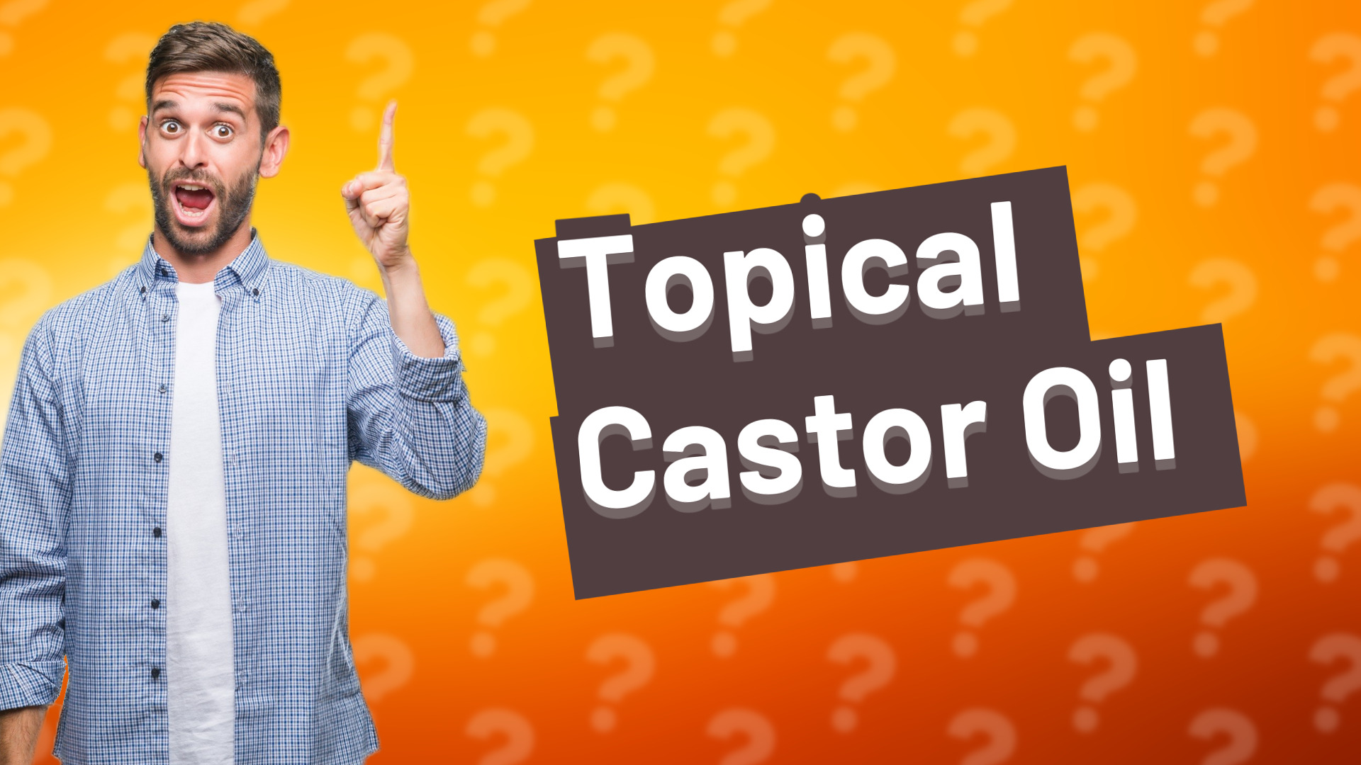 Topical Castor Oil