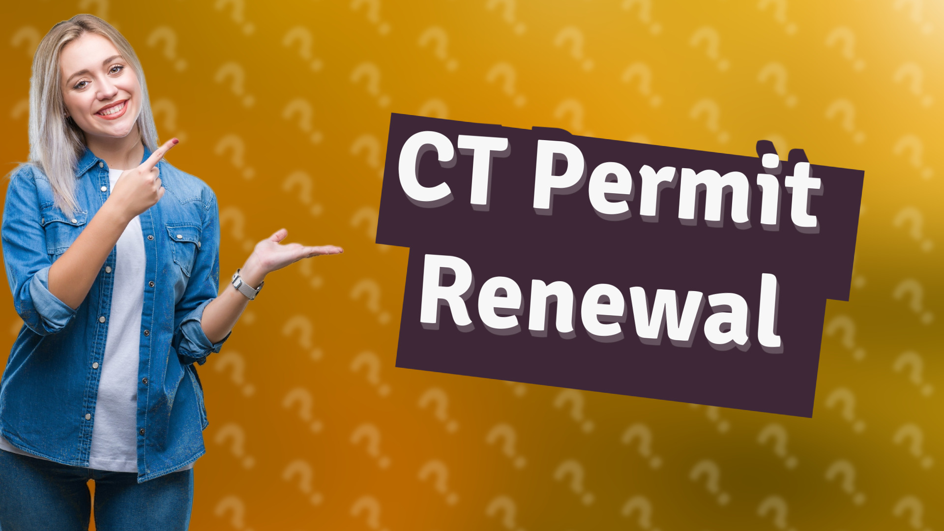 CT Permit Renewal