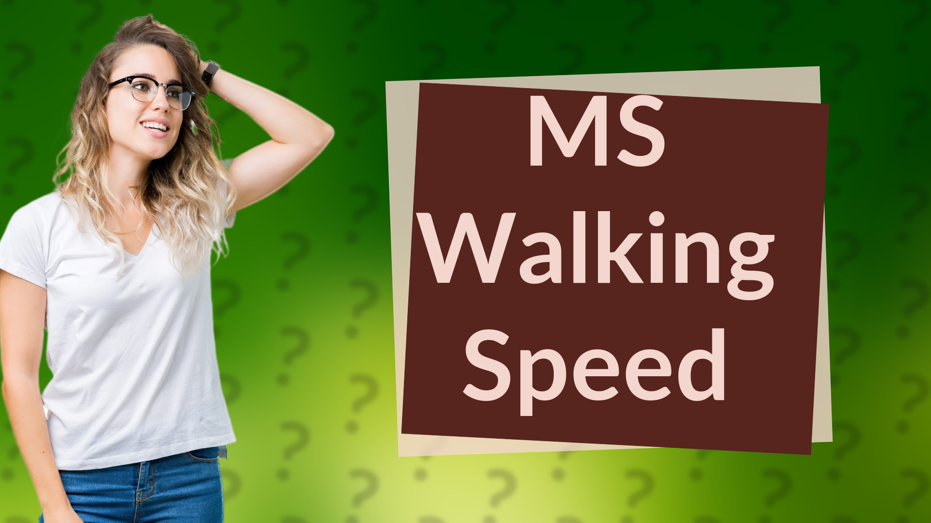 MS Walking Speed