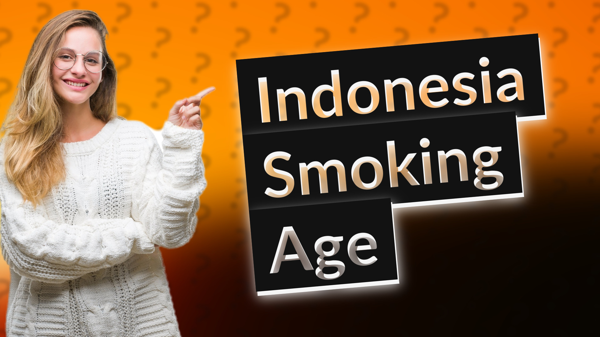 Indonesia Smoking Age