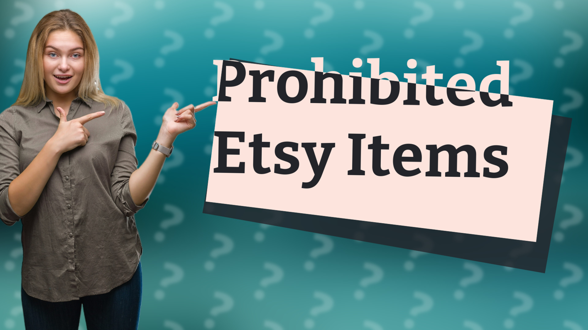 Prohibited Etsy Items
