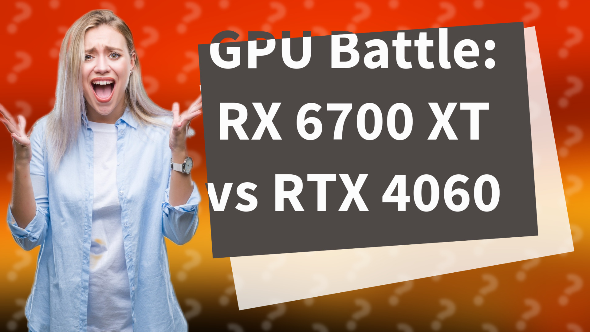 GPU Battle: RX 6700 XT vs RTX 4060