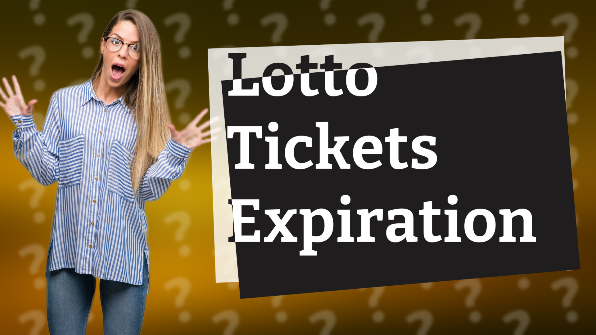 Lotto Tickets Expiration