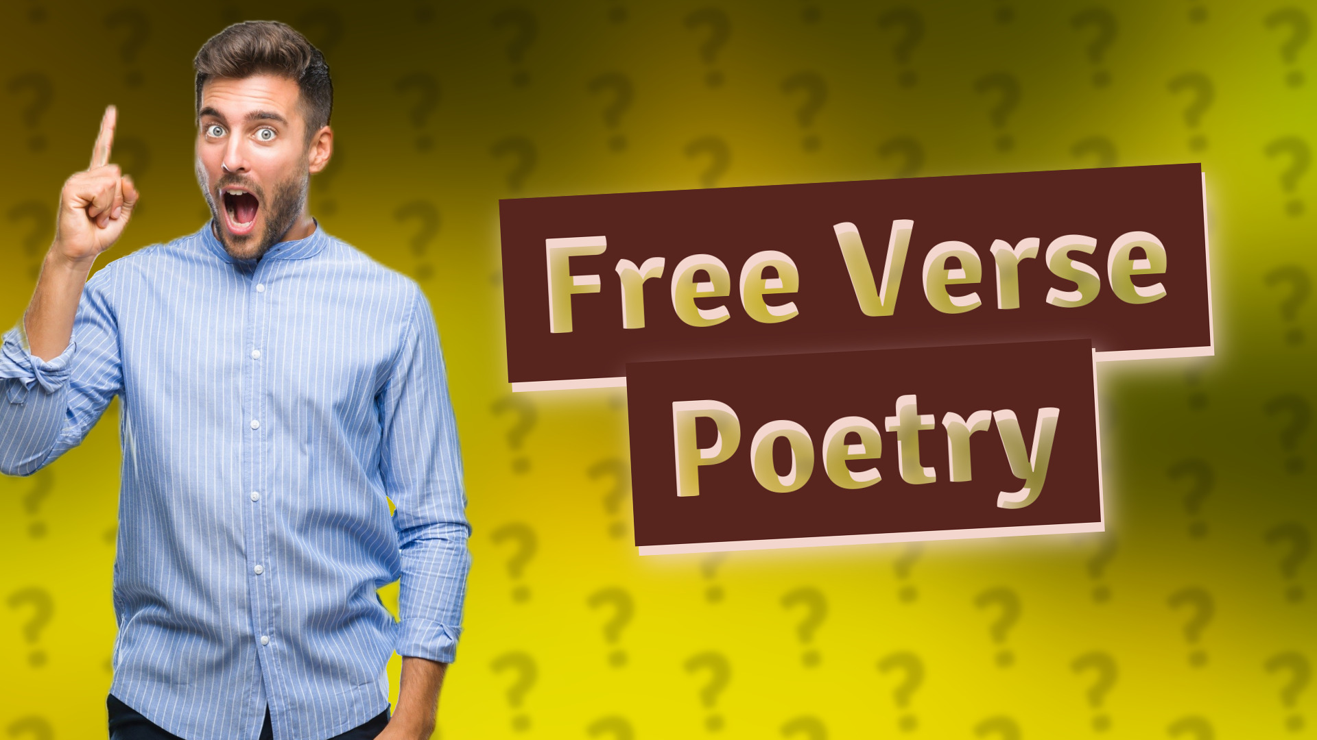 Free Verse Poetry