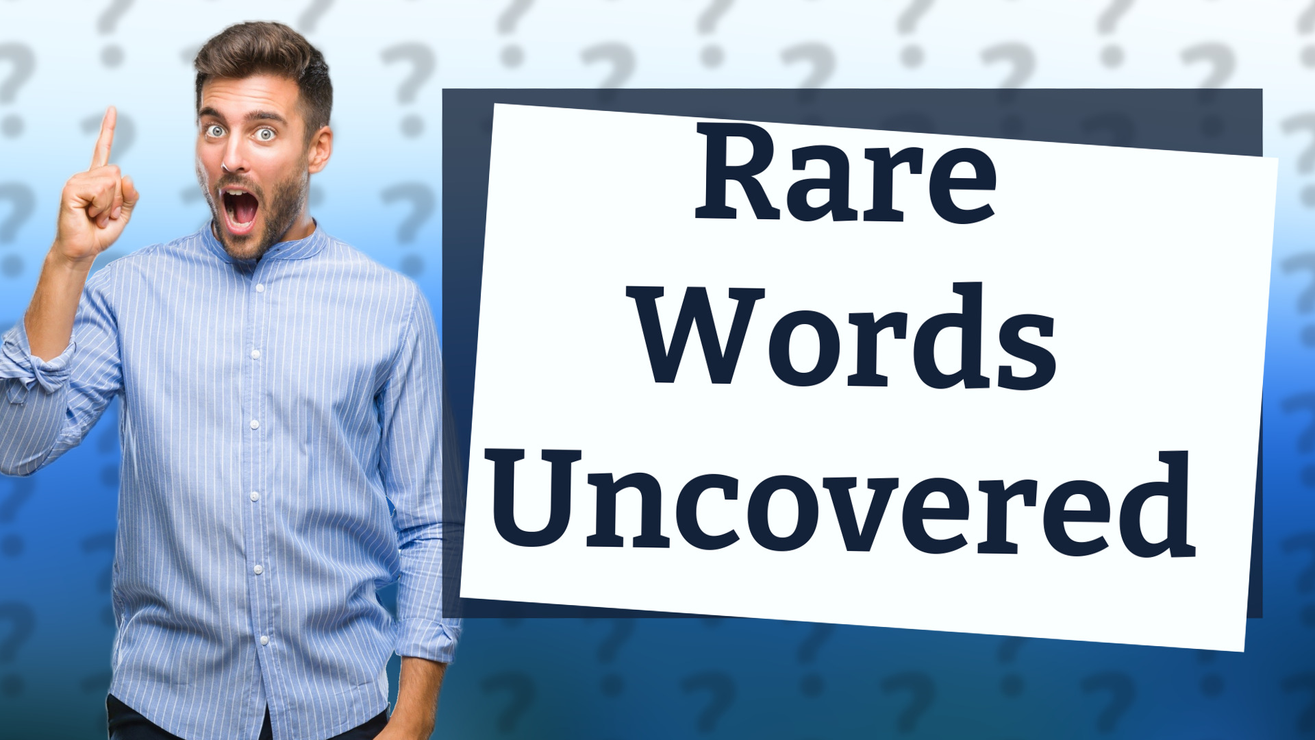 Rare Words Uncovered