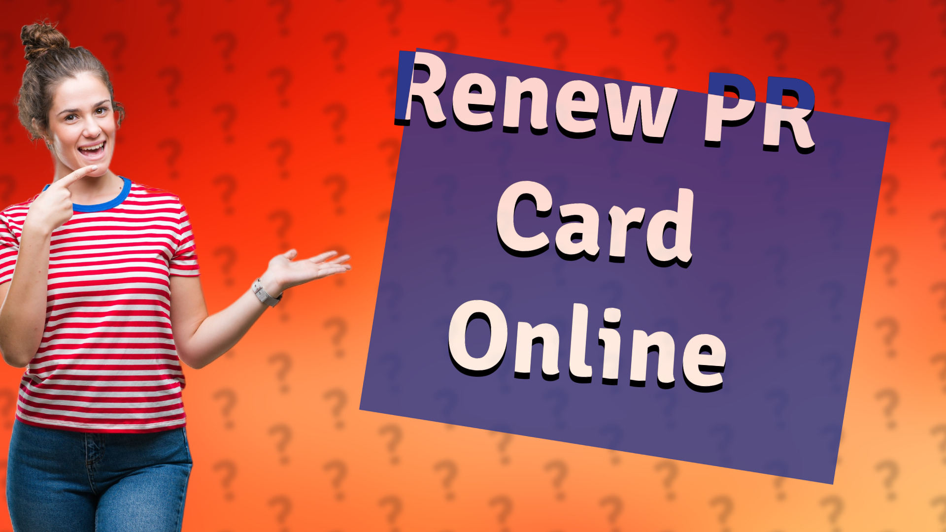 Renew PR Card Online