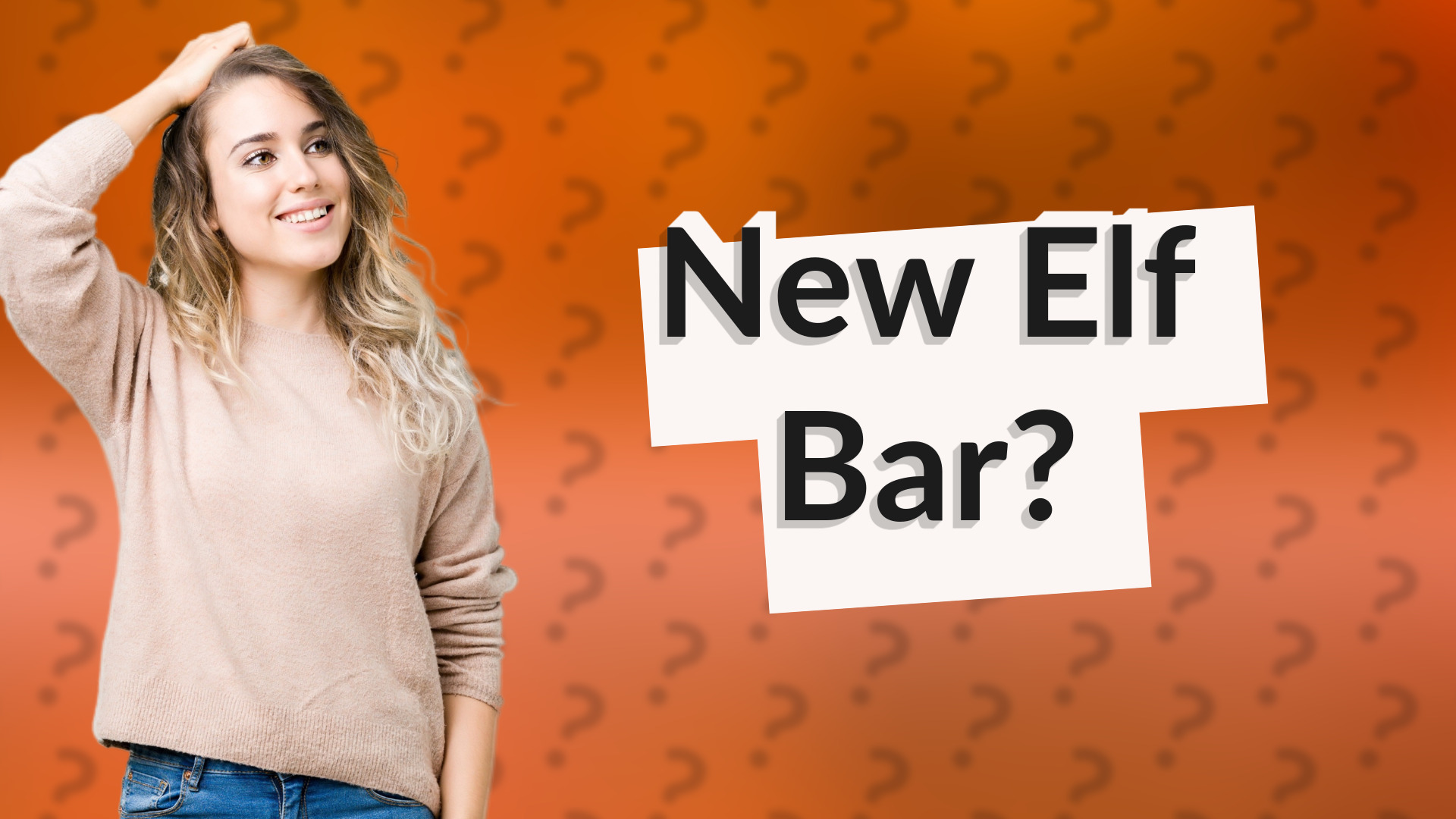 New Elf Bar?