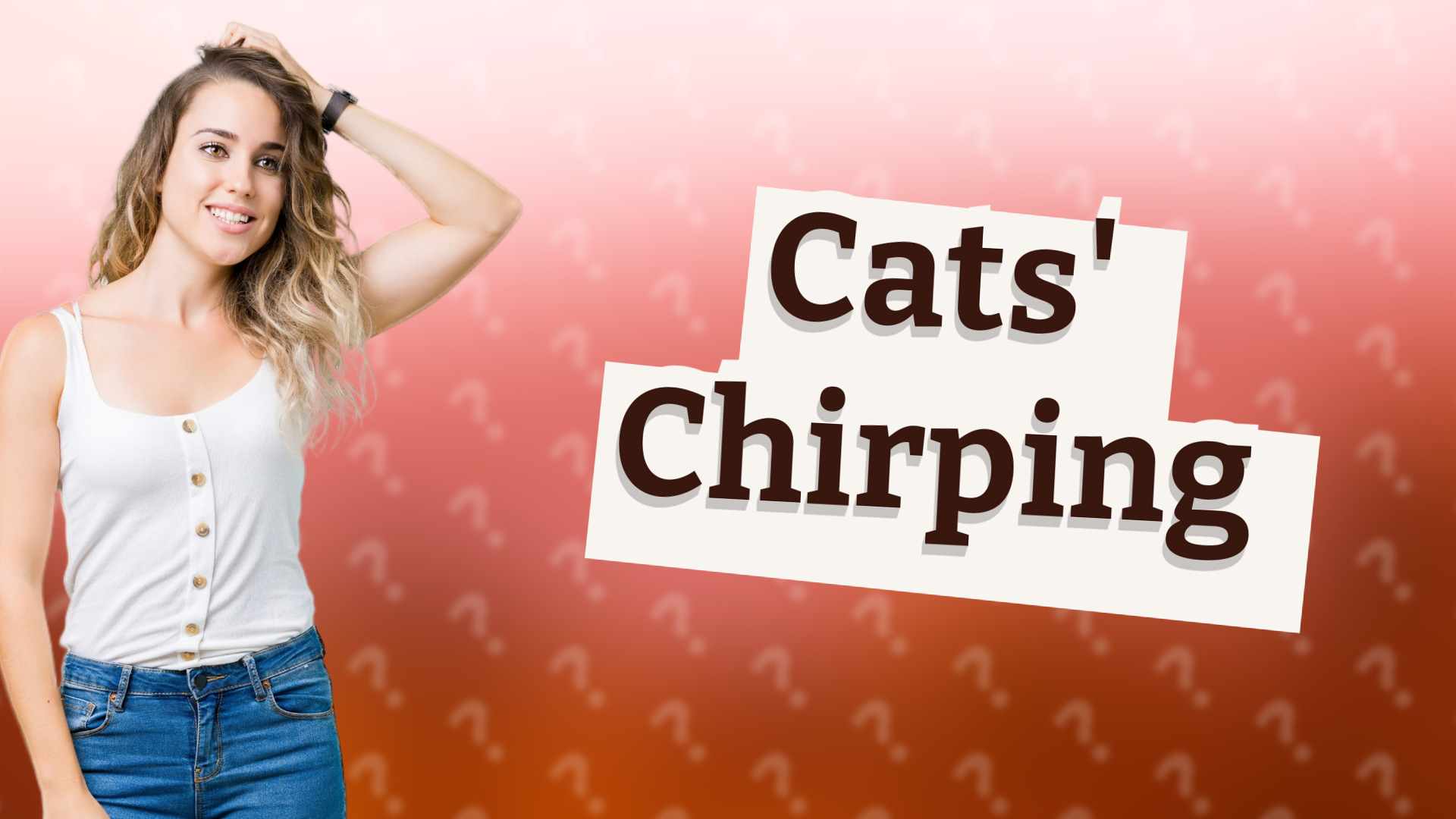 Cats' Chirping