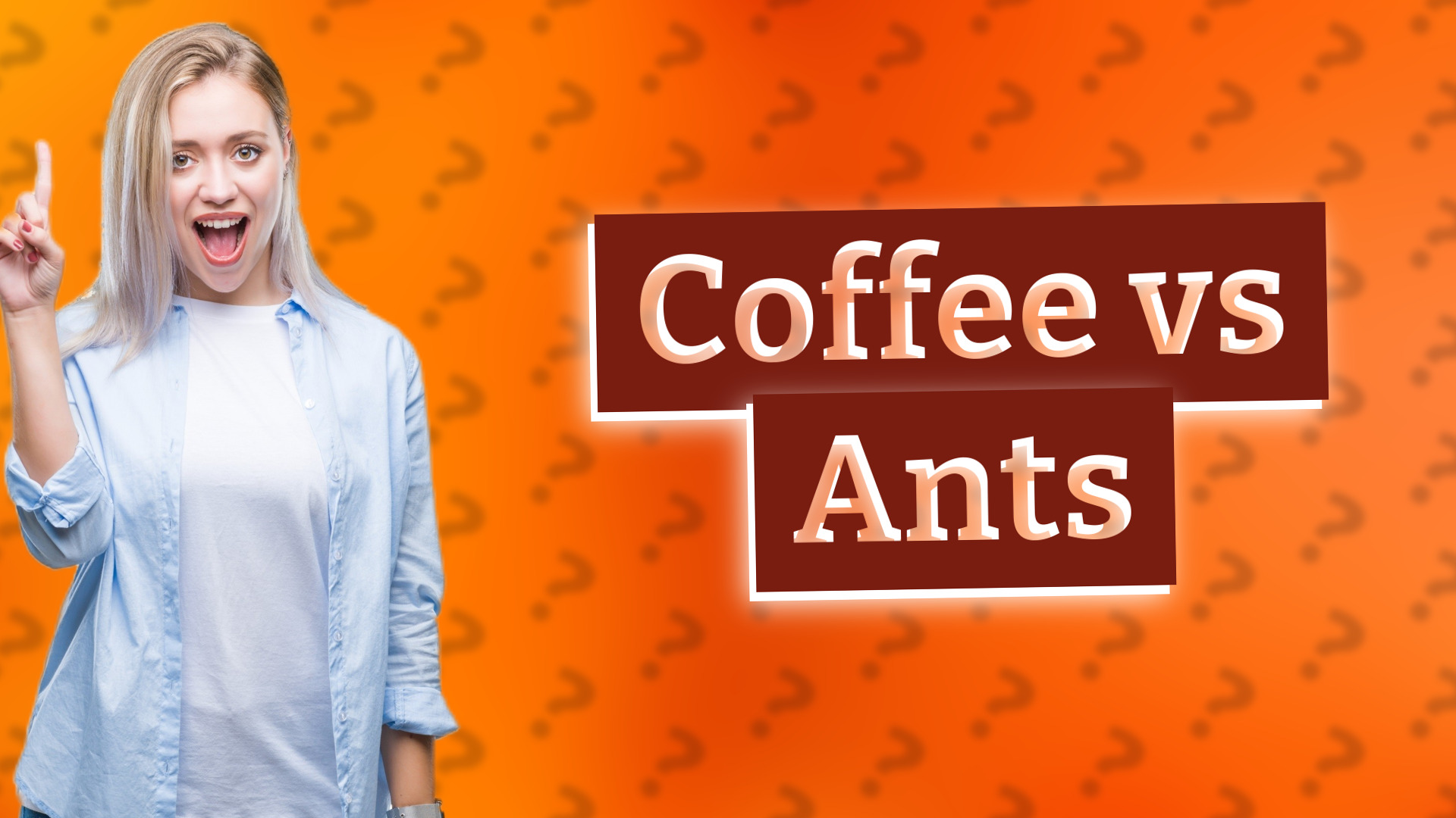 Coffee vs Ants