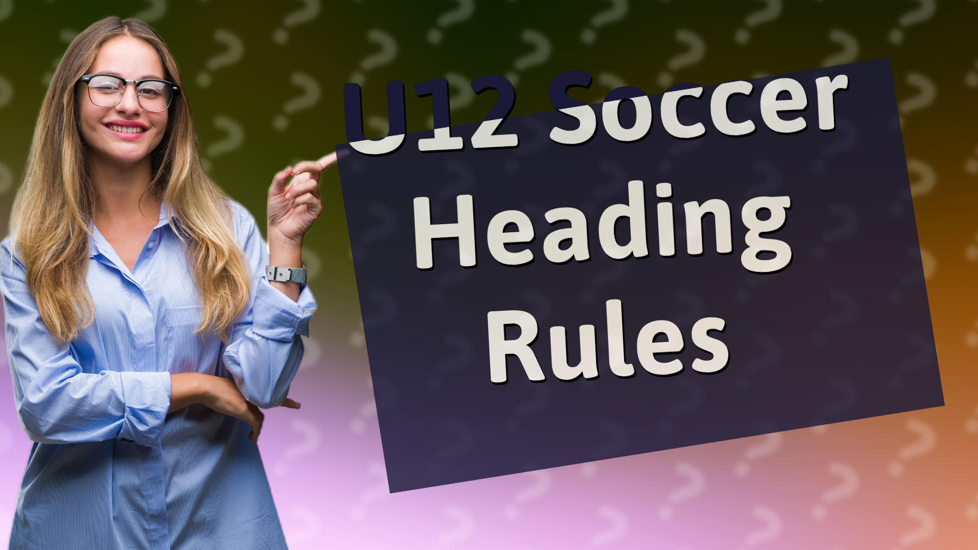 U12 Soccer Heading Rules
