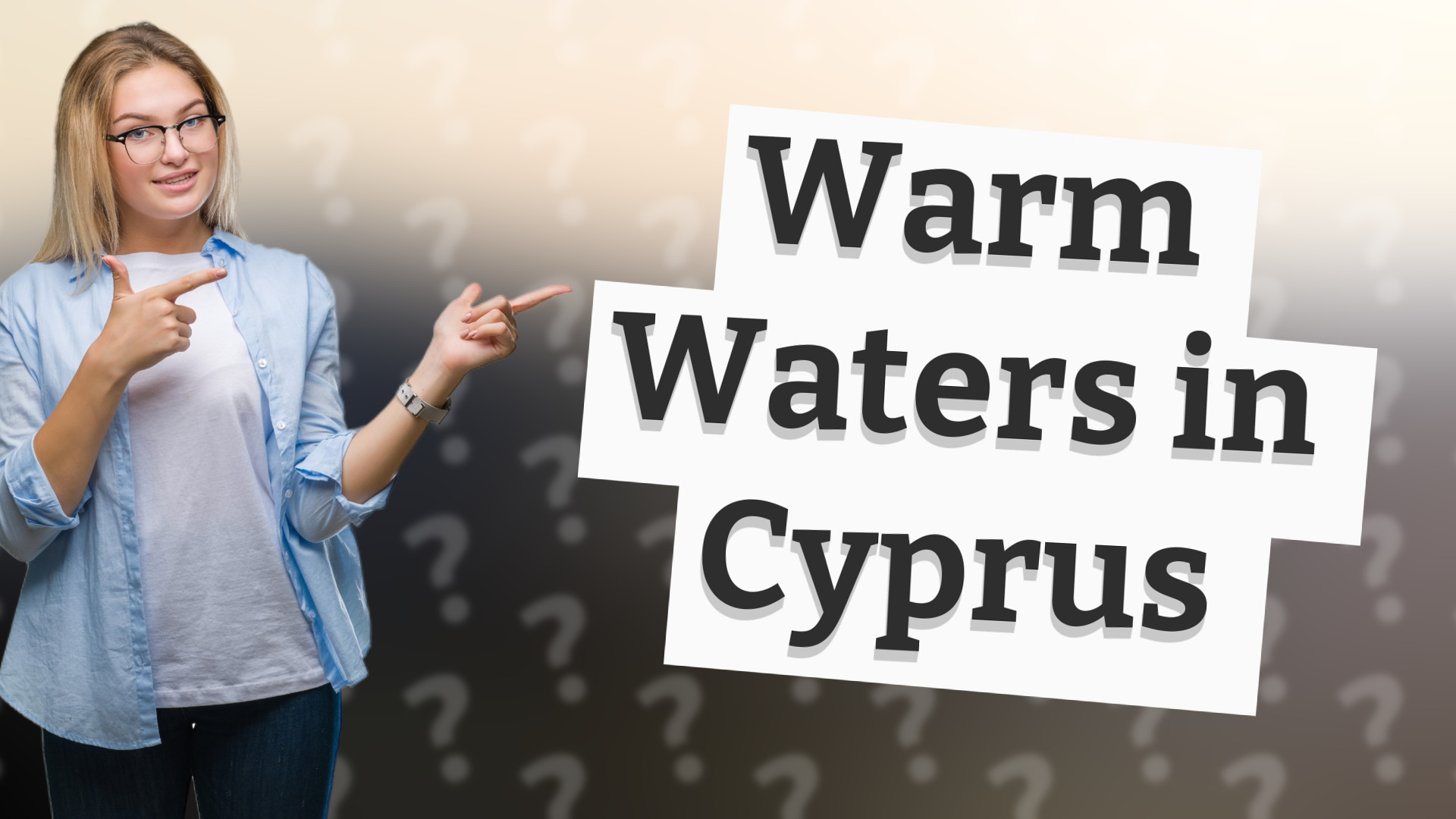 Warm Waters in Cyprus