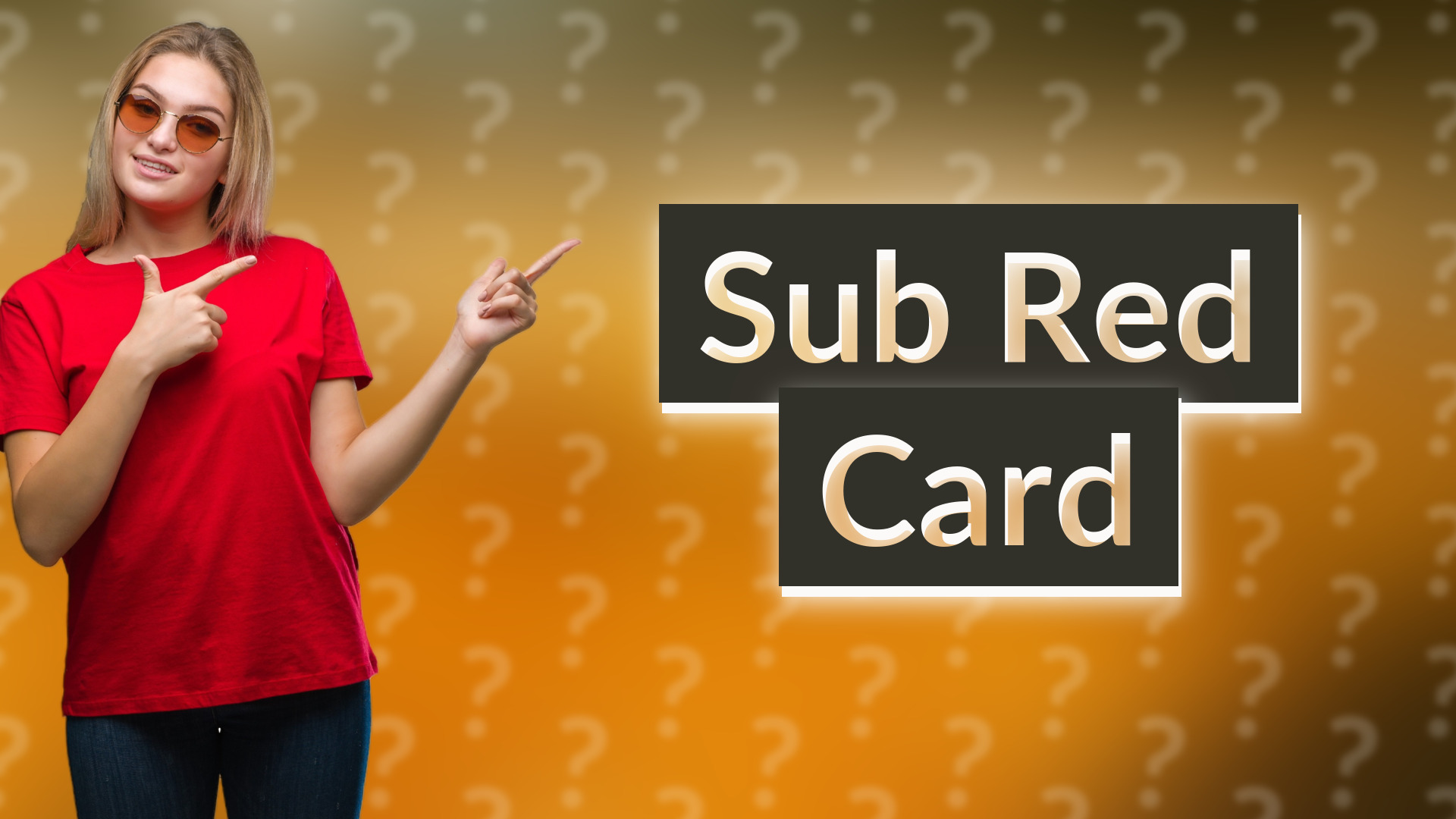 Sub Red Card