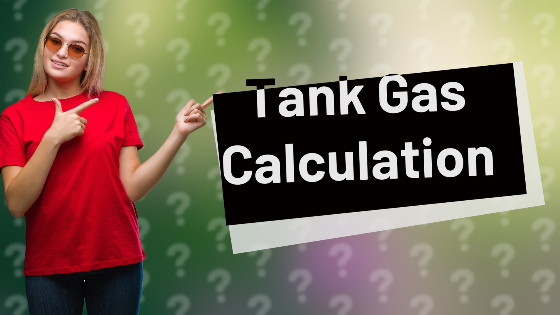 Tank Gas Calculation