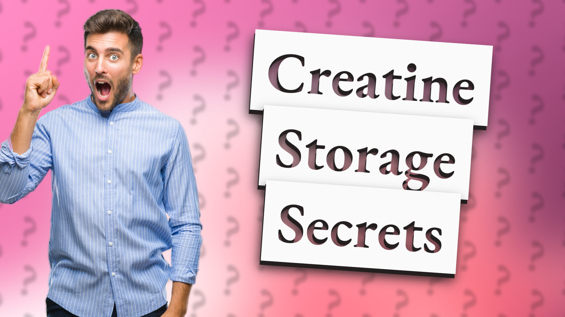 Creatine Storage Secrets