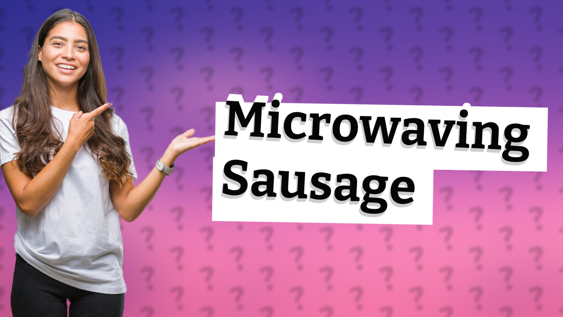 Microwaving Sausage