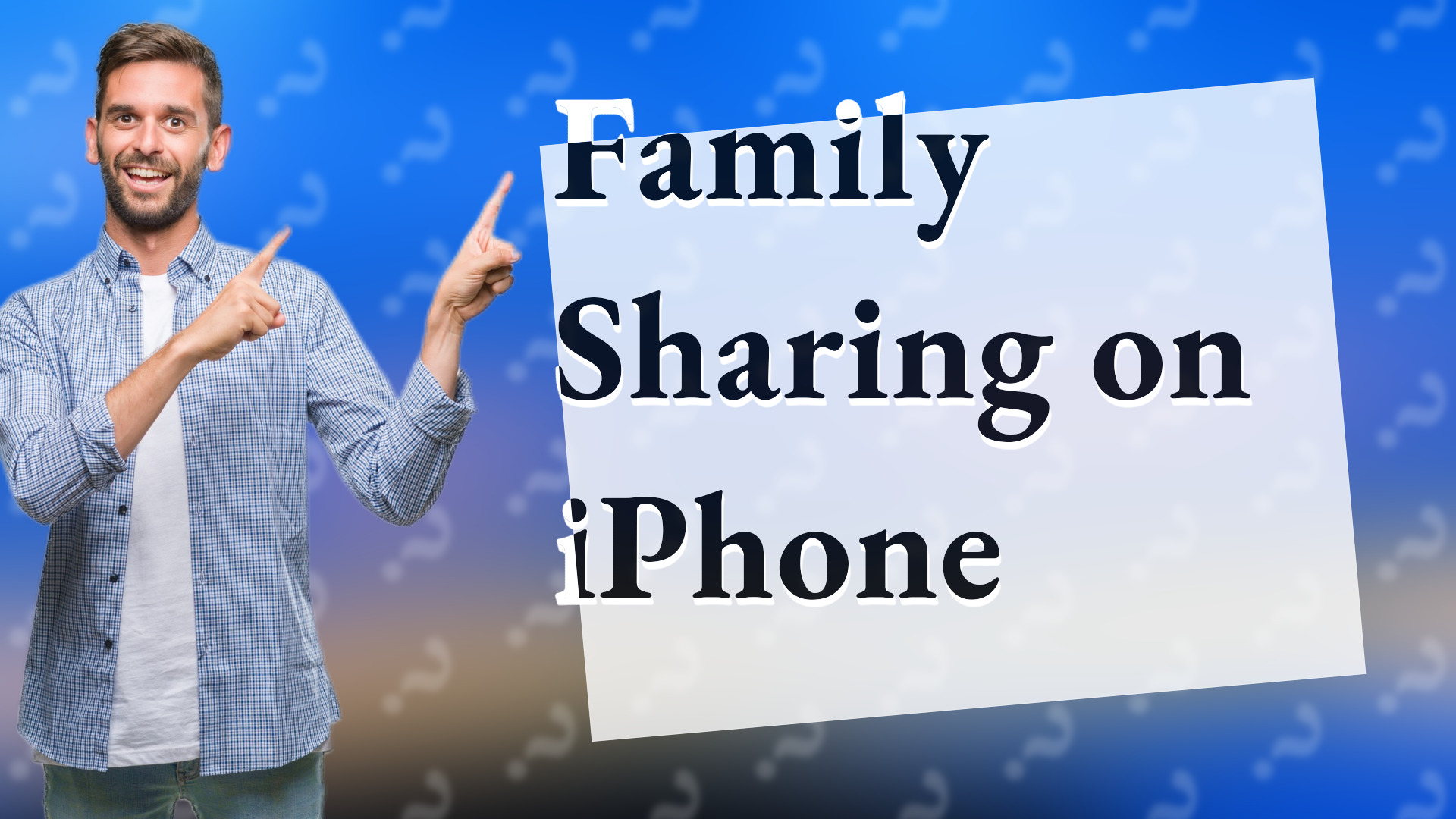 Family Sharing on iPhone