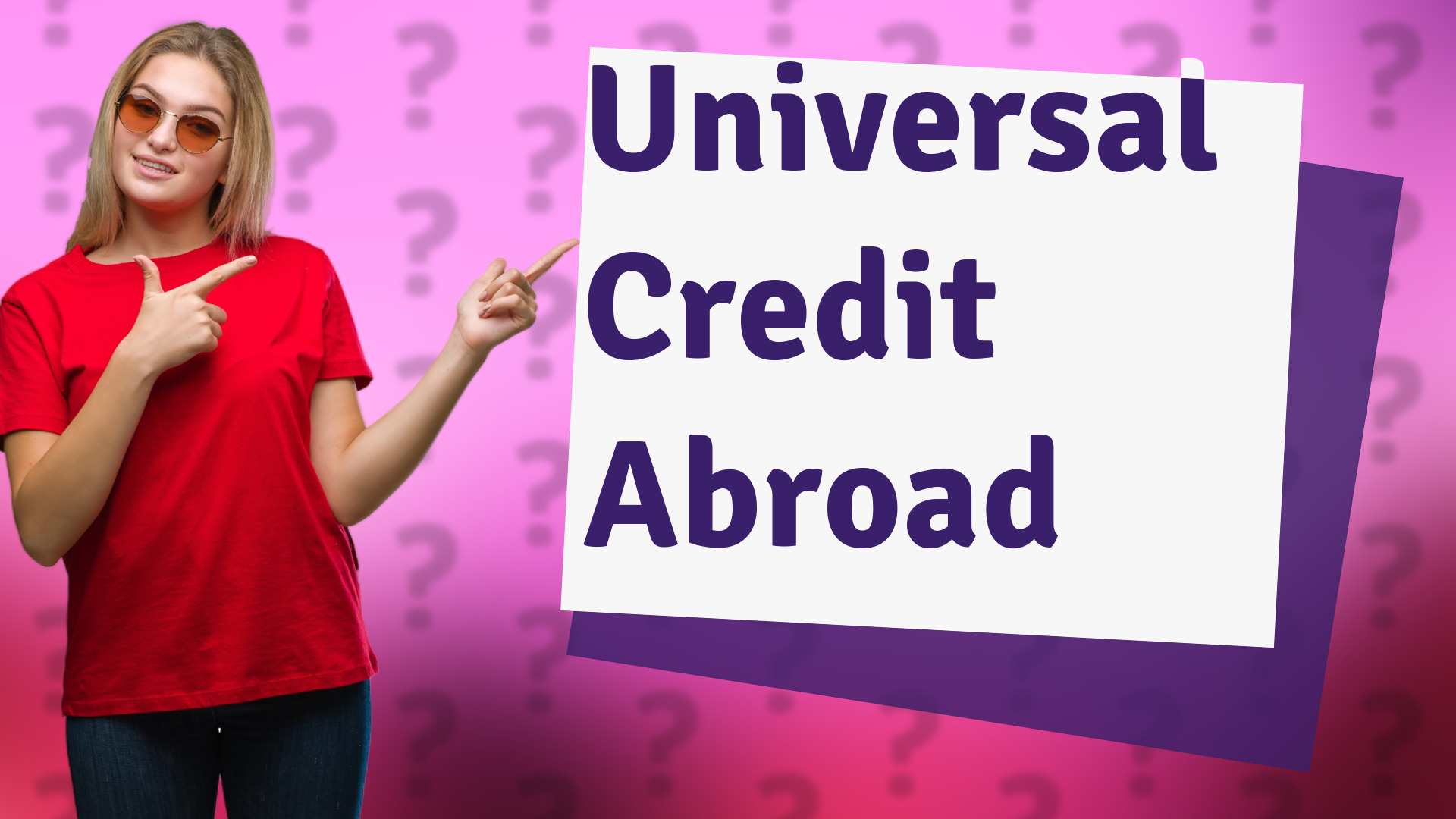 Universal Credit Abroad
