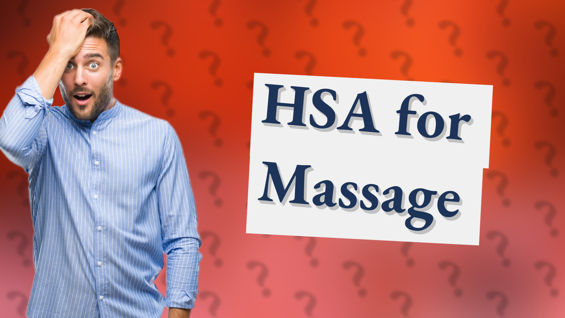 HSA for Massage