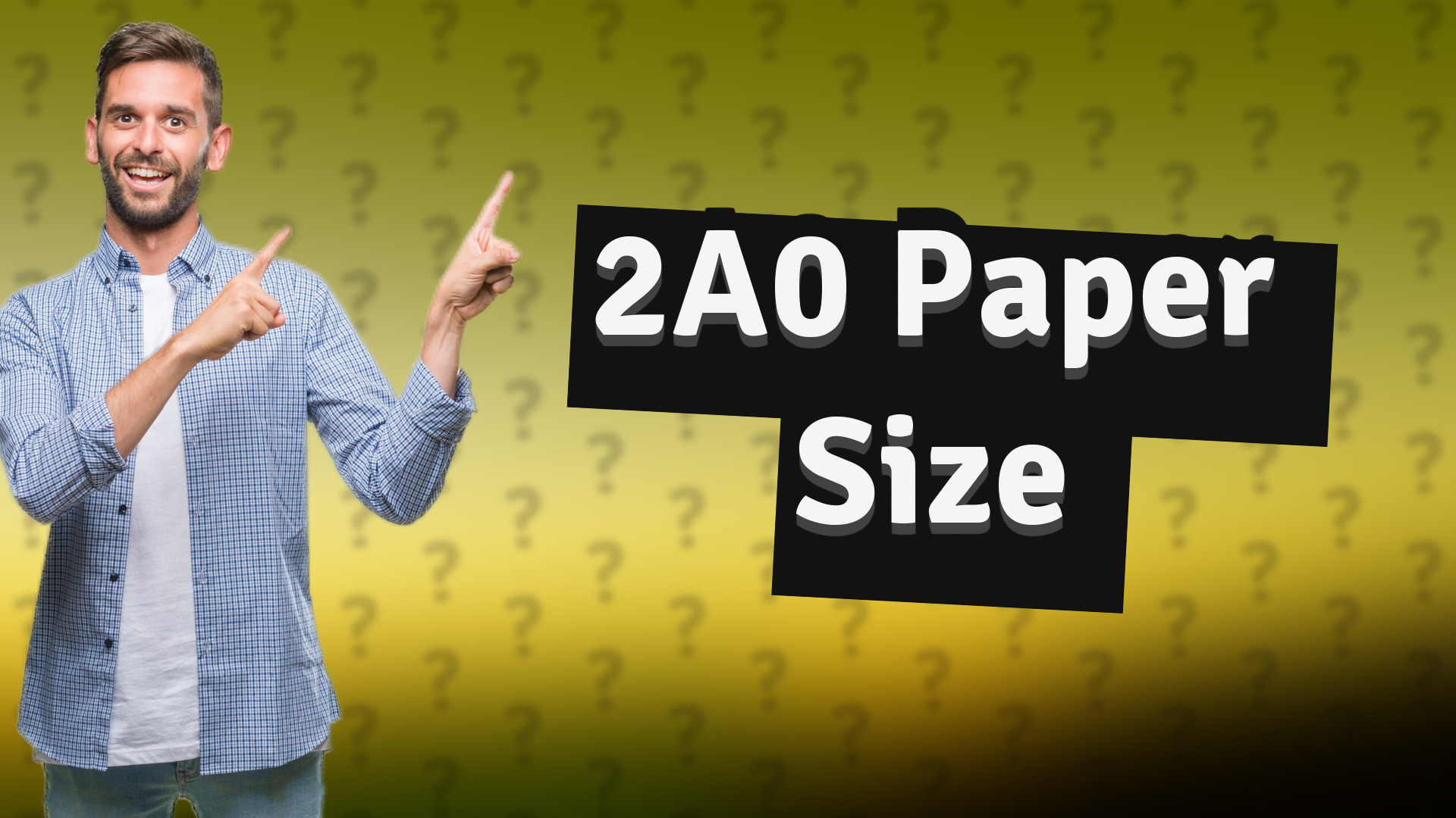 2A0 Paper Size