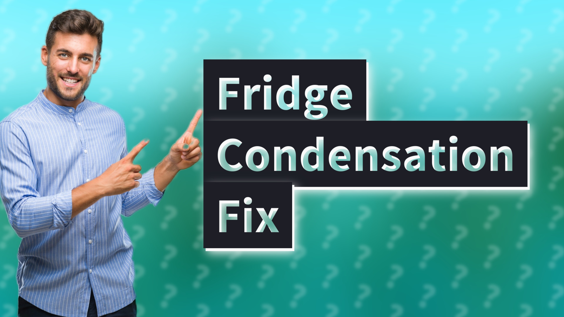 Fridge Condensation Fix