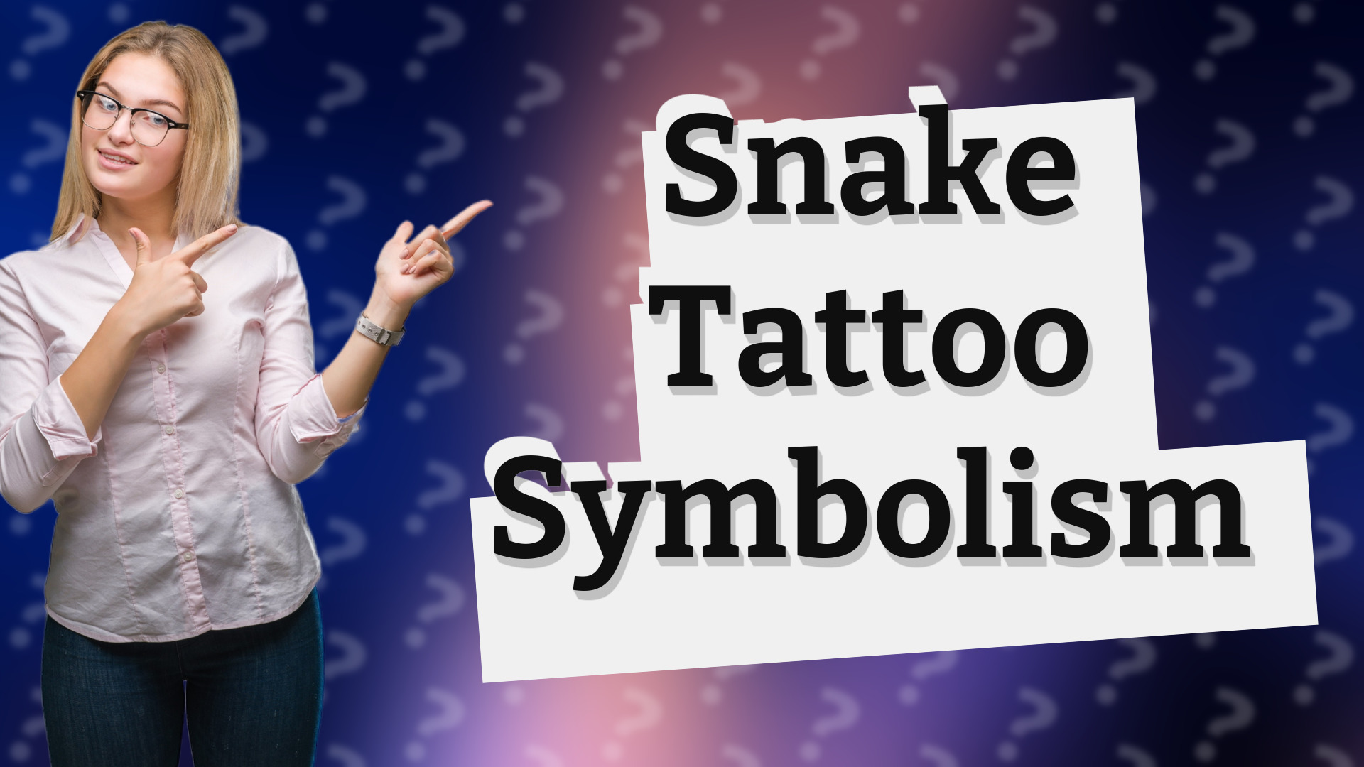 Snake Tattoo Symbolism