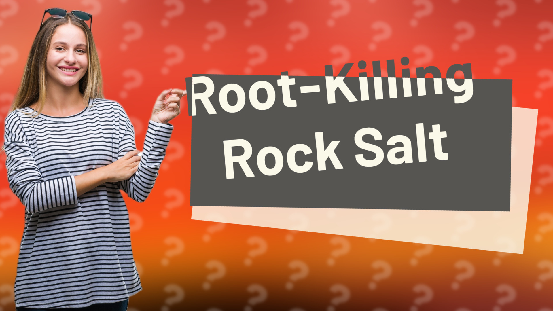 Root-Killing Rock Salt