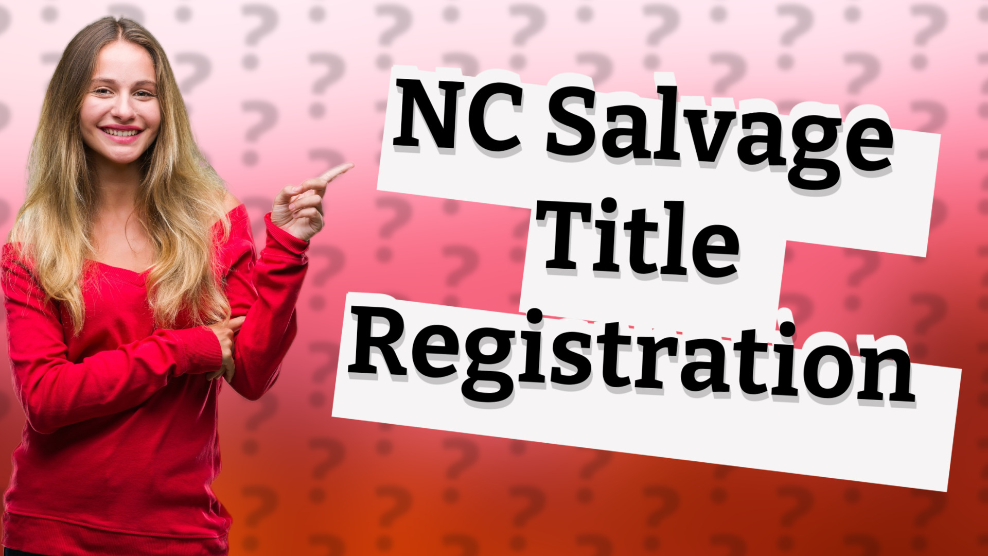 NC Salvage Title Registration