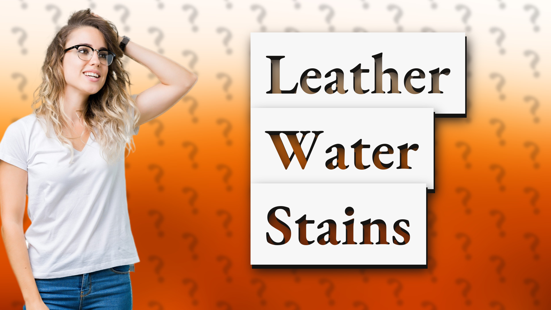 Leather Water Stains