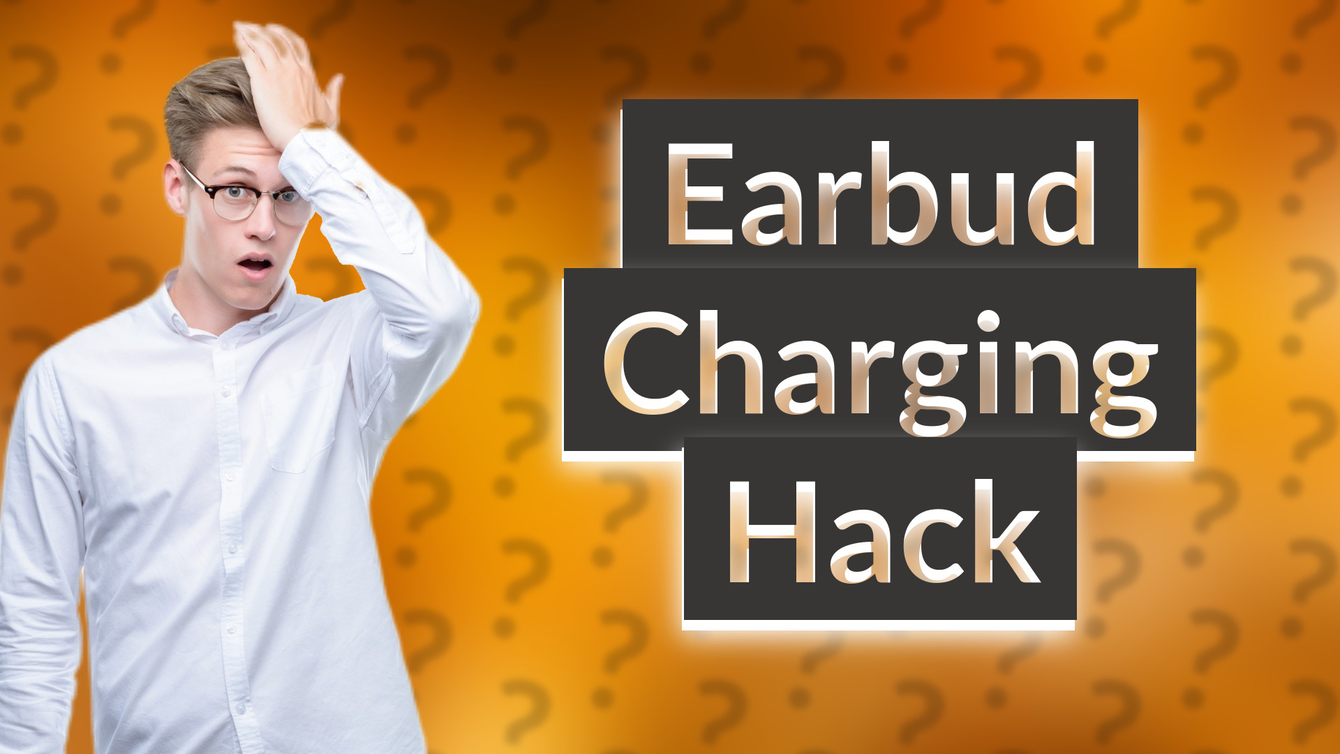 Earbud Charging Hack