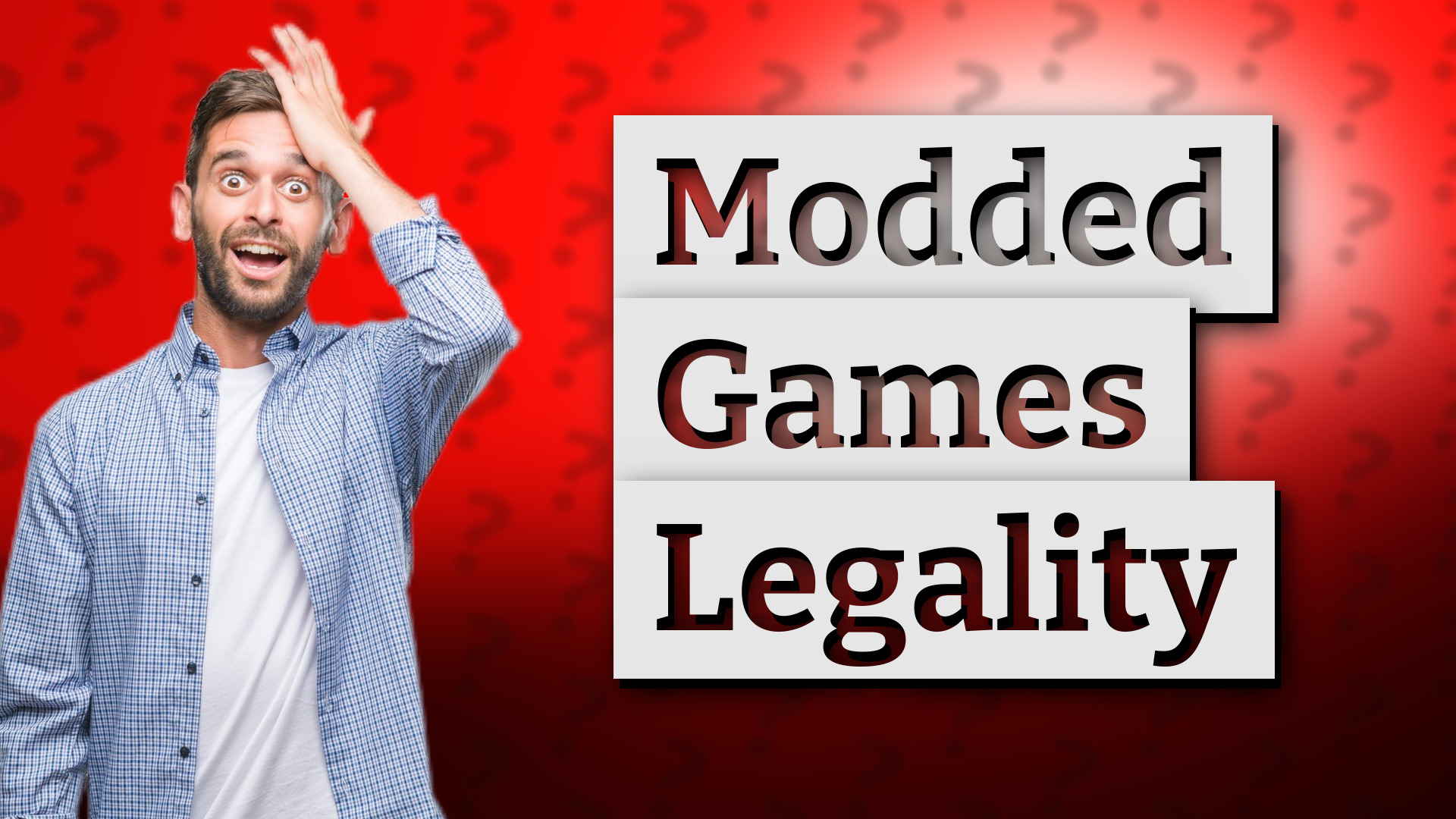 Modded Games Legality