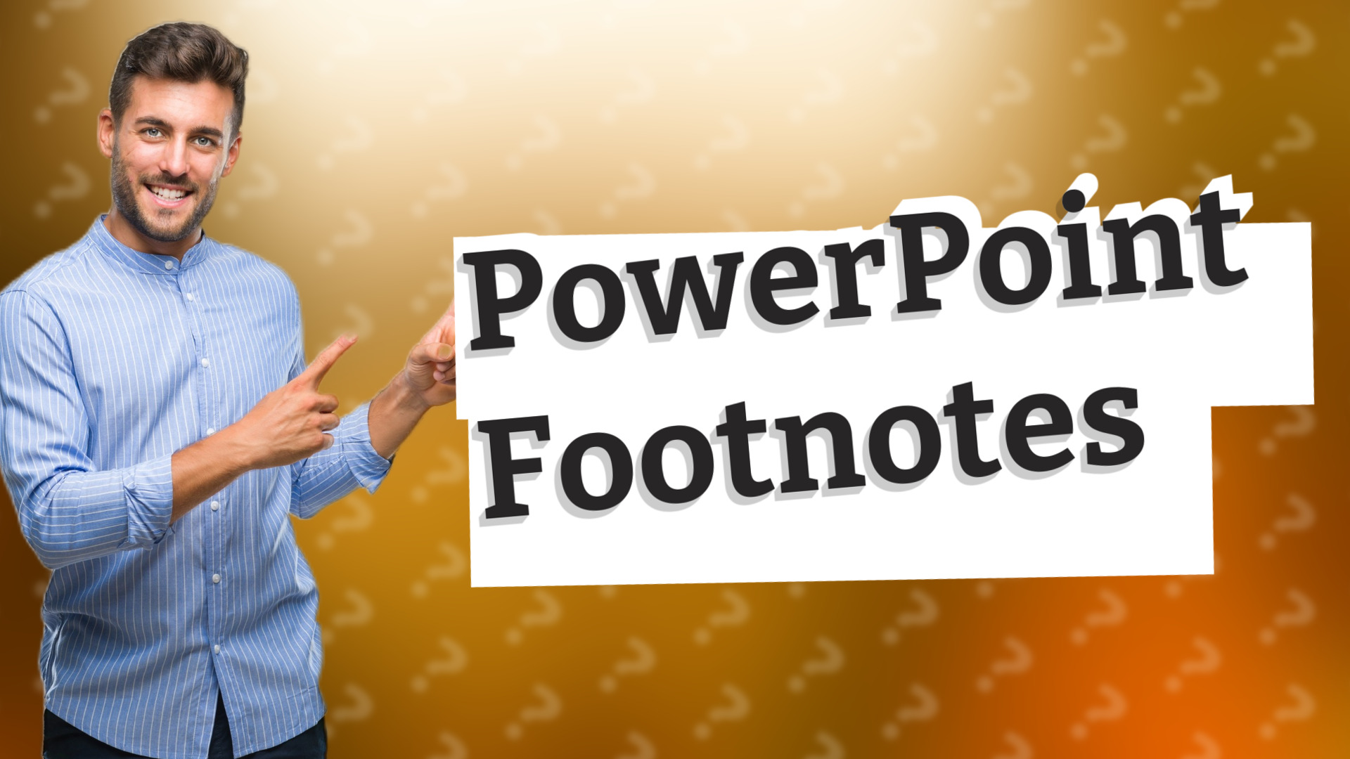 PowerPoint Footnotes