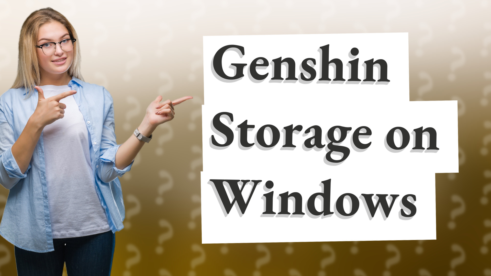 Genshin Storage on Windows