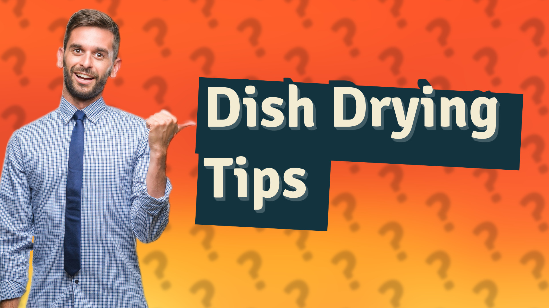 Dish Drying Tips