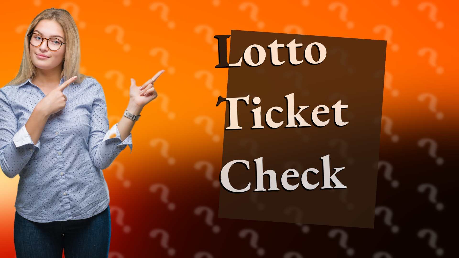 Lotto Ticket Check