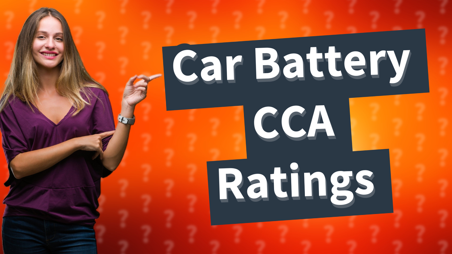 Car Battery CCA Ratings