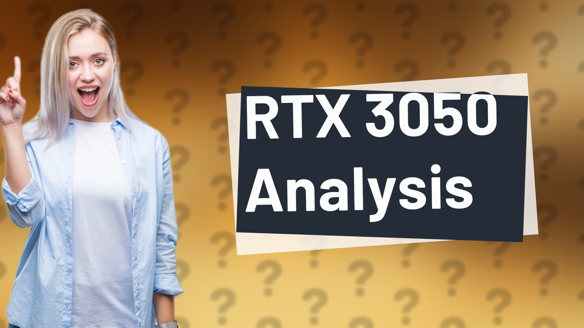 RTX 3050 Analysis