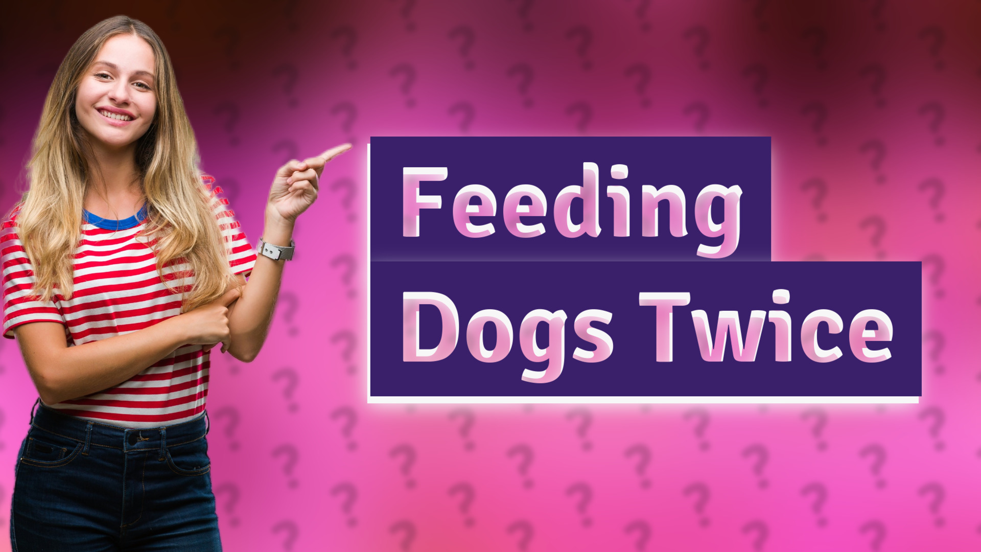 Feeding Dogs Twice