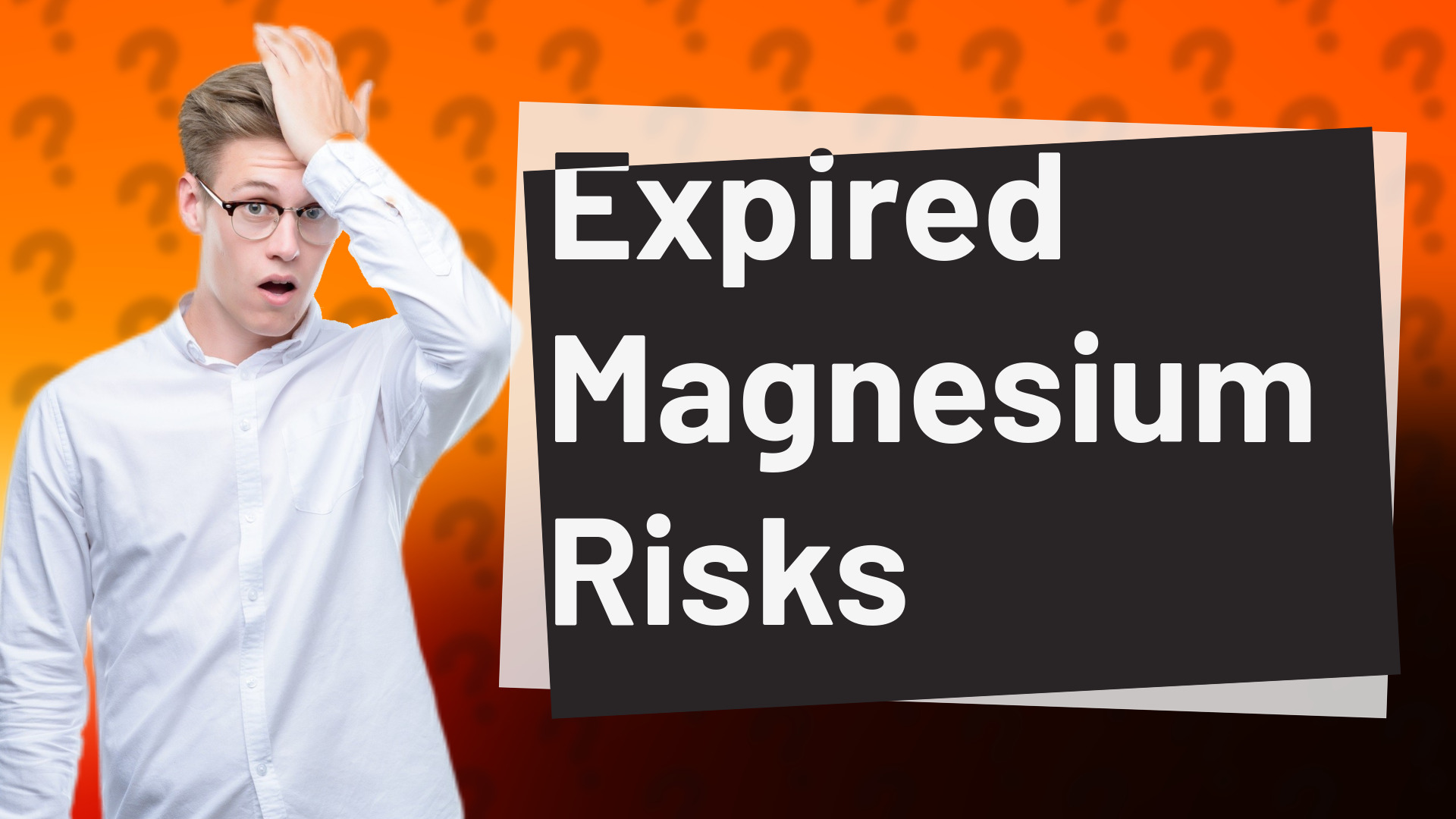 Expired Magnesium Risks