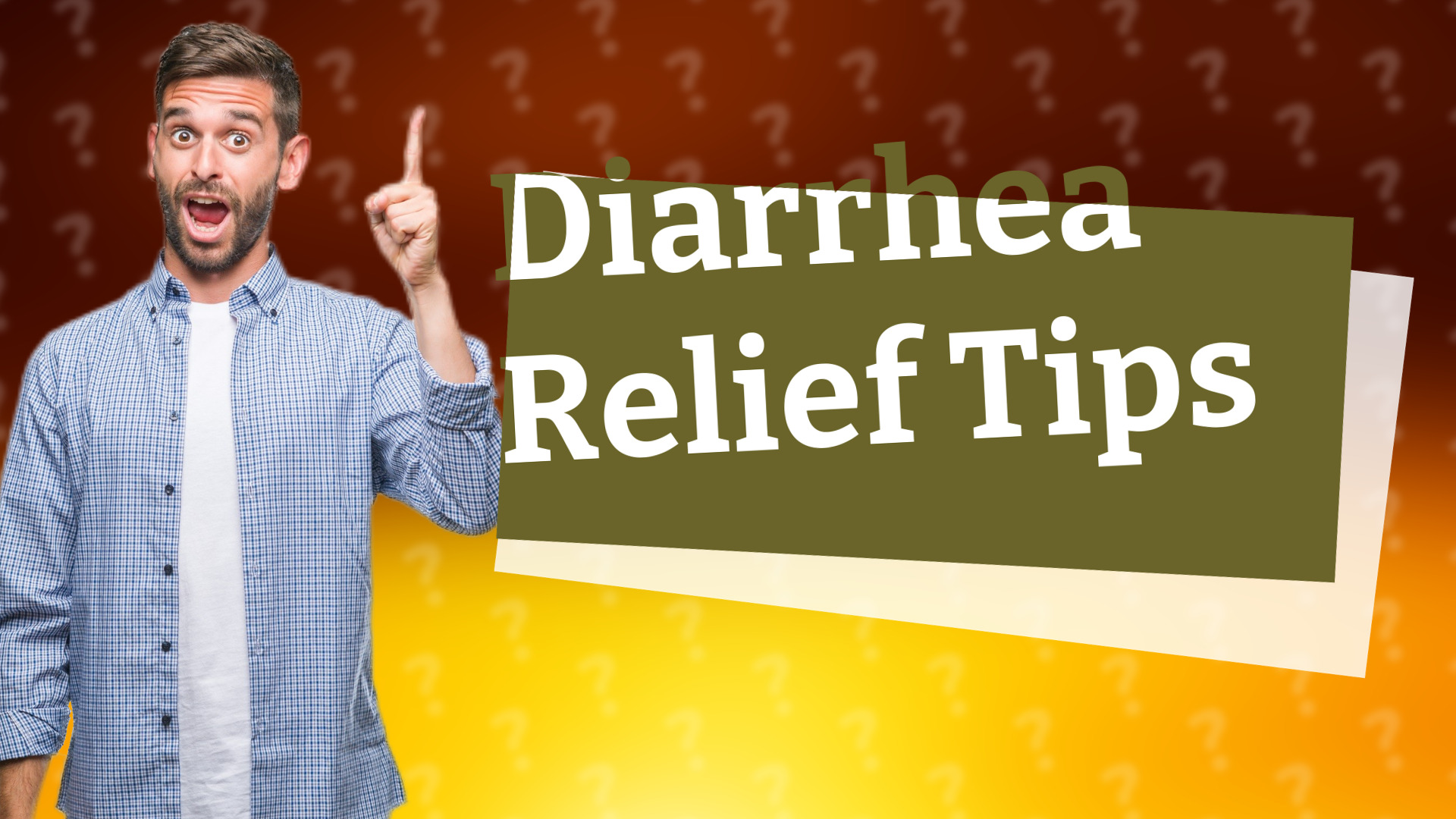 Diarrhea Relief Tips
